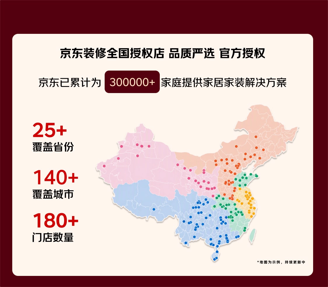 全国授权店规模